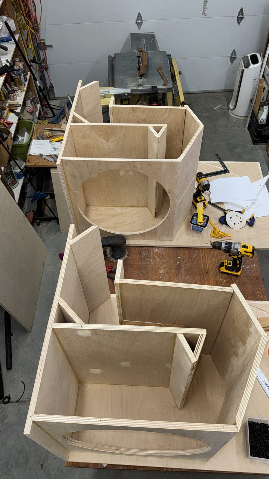 Flora Sound System shop build photo